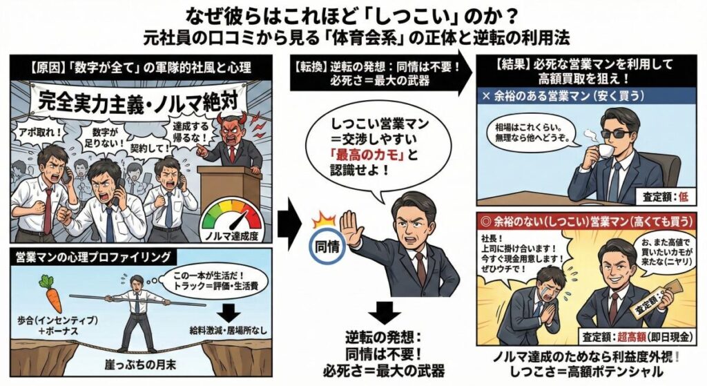 なぜ彼らはこれほど「しつこい」のか? 元社員の口コミから見る「体育会系」の正体