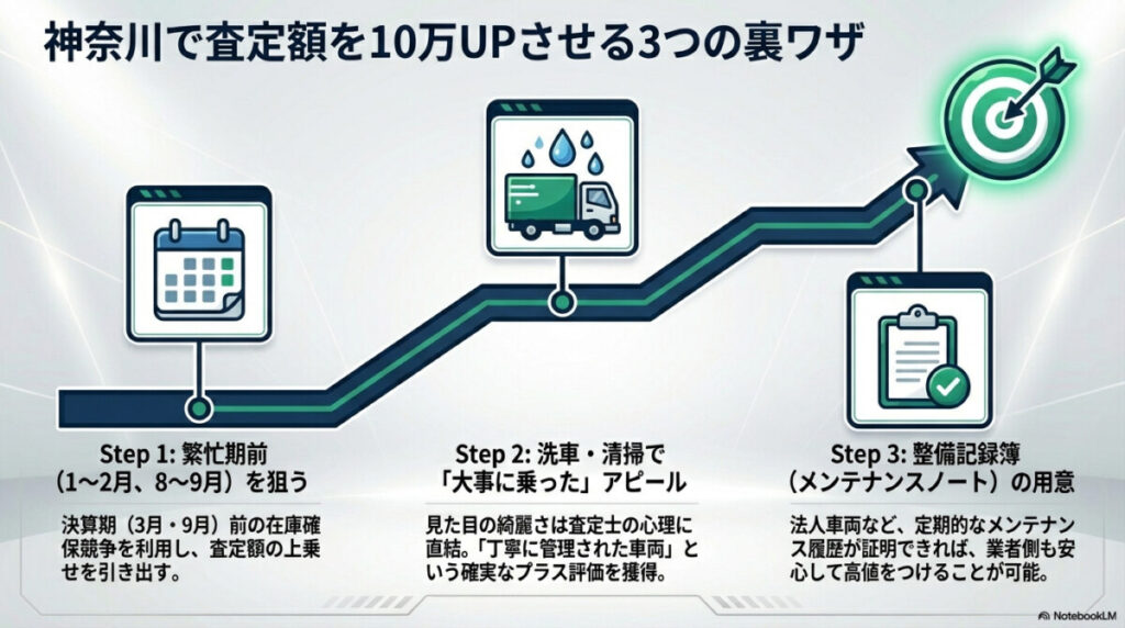 繁忙期前(1〜2月、8〜9月)のタイミングを逃さない