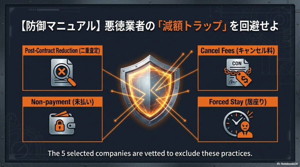 絶対回避!東京で横行するトラック買取の悪徳業者・減額トラップ完全防御マニュアル